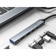 Equip 5-Port Usb 3.0/2.0 Hub With